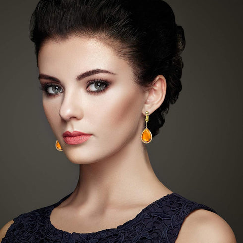 Clip on Earring Converter Earring Clip Backs on Earring Findings with Easy Open Loop Earring Backs Pierced Parts with Storage Box, 4 Colors (24 Pi...