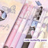 6 Pcs Gel Ink Pens Retractable Pens Cute Pen 0.5mm Black Ink Pen Writing Pens Office School Supplies for Girls Boys Women Men (Butterfly)...