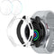 2 Pack Case for Samsung Galaxy Watch 6 Classic 47mm Case,Waterproof Tempered Glass Screen Protector Accessories Hard PC Ultra-Thin Protective Cove...