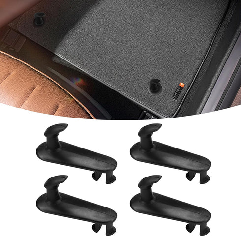 4PCS Car Floor Mat Fixing Clip, Replacement #08210-00820 08211-00720 Carpet Mat Fixing Buckles Hooks, Car Accessories Cargo Mat Clip Compatible wi...