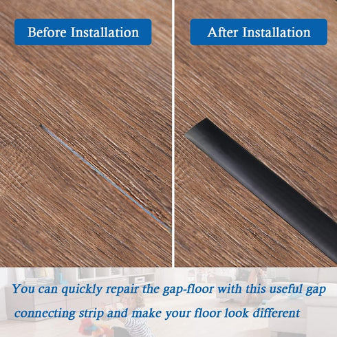Floor Transition Strip Floor Cover Strips Self Adhesive Flooring Transitions Laminate Floor Strip 3" Wide Vinyl Floor Flat Divider Strip (7.5cm, 3...