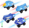 Tracks Cars Replacement only, Toy Cars for most Tracks Glow in the Dark, Racing Car Track Accessories with 3 Flashing LED Lights, Compatible with ...