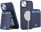 ?????? for iPhone 14 Case with Card Holder iPhone 13 Case Magsafe Compatible magsafe Wallet Detachable Magnetic Leather Cover for Women and Men-Bl...