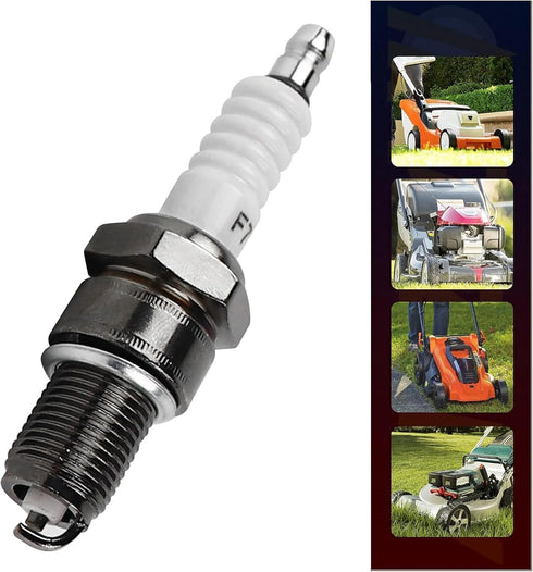 FLYPIG F7TC Standard Powersports Spark Plug For GCV160 GCV190 GX120 GX160 GX200 GX240 GX270 GX340 GX390 Generator Lawnmower Tractor Rototiller Wat...