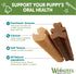 Whimzees by Wellness Dental Treats for Puppies, Natural, Grain Free, Helps to Clean Teeth, Freshen Breath, Reduce Tartar & Plaque, Longer Lasting ...
