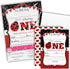 Red Ladybug First Birthday Party Invitations for Girls, 20 5x7 Fill In Cards with Twenty White Envelopes by AmandaCreation...