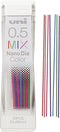Uni Mechanical Pencil Lead NanoDia Color Assorted 0.5mm 20leads...