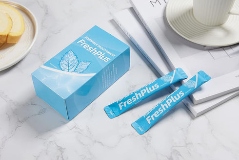 MouthWash - TSA Approved Travel Porable mouthwash, Alcohol Free, Natural Ingredients for Bad Breath,Evest Oral Care Treatments,20 Packets, Essenti...