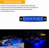 PSEQT 10 Pcs LED Rock Strip Lights Car Exterior Underglow Wheel Fender Well Lighting Kits Waterproof for Golf Cart Wrangler Offroad Truck RV UTV A...