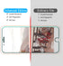Slanku (3 Pack) Screen Protector for iPhone 8 Plus, 7 Plus, 6S Plus, 6 Plus Tempered Glass, Easy to Install, Bubbles Free, Anti-Scratch, Case Frie...