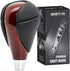 Gear Shift Knob, Cherry Red, Walnut Wood, Leather, for Lexus ES300h ES350 GS300 GS350 GS430 GS450h GS460 IS250 IS300 IS350 LS460 LS600h RX350 RX45...