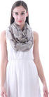 Siberian Husky Dog Print Women's Infinity Scarf Lightweight...