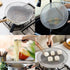 Large Splatter Screen for Frying Pan, 15 Inch Stainless Steel Grease Splatter Guard, Mesh Frying Screen Keeps Kitchen Clean and Protects Skin From...