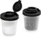 SIGNORAWARE Salt and Pepper Shakers Moisture Proof Set of 2 Medium Salt Shaker to go Camping Picnic Outdoors Kitchen Lunch Boxes Travel Spice Set ...