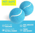 PrimePets Mini Tennis Balls for Dogs, 2 Inch Squeaky Dog Toys, Interactive Dog Toy Balls for Indoor Outdoor, Dog Squeaky Toys for Small & Medium D...