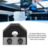 Wide Compatibility with Filament Welders, Standard Design Aluminum Alloy Filament Welding Connectors, PLA (Black)...
