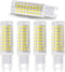 [Pack of 5 G9 LED Light Bulb 7W Dimmable G9 Bi-Pin Base 75W Halogen Equivalent, T3/T4 G9 LED Corn Bulb for Indoor Chandeliers Ceiling Fan Cabinet ...