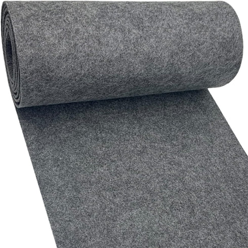 aufodara Felt 59''x16'' Large Felt Fabric 150x40cm x 3mm Thick for Crafts Felt Desk Mat Felt Bag Patchwork Sewing Decorations (Dark Grey)...