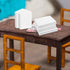 Gadpiparty 50 Pcs Miniatures Blank Books Dollhouse Books 1:12 Scale Mini Books Dollhouse Model Decoration Pretend Play Supplies Doll House Books (...