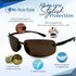 In Style Eyes Lovin Mawi Bifocal Wrap Around Sunglasses, Polarized Reading Glasses Reduce Sun Glare, Near Invisible Line Lens, Tortoise, 3.0x...