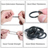 740pc Universal O Rings Assortment in 24 Sizes with 4pc Tools | Rubber O Rings Kit for Faucet Plumbing Automotive Repair | Nitrile Rubber Oring Ki...