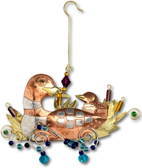 Fair Trade Mamma and Baby Loon Ornament...