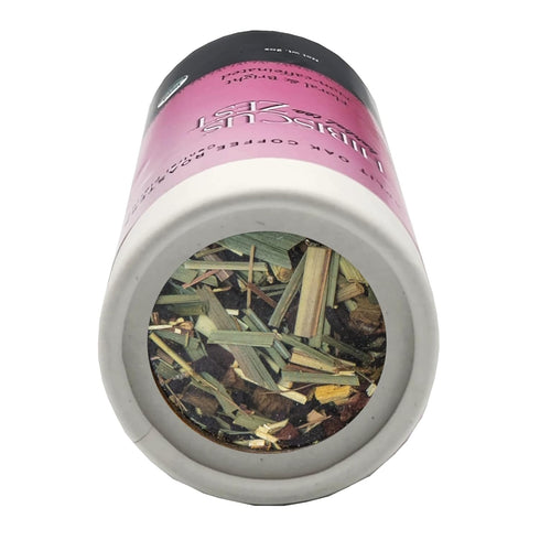 Organic Loose Leaf Tea Hibiscus Herbal Tea Zest. Organic Hibiscus Flowers, Lemongrass, Green Rooibos, Licorice Root, Orange Peel and Lemon Essenti...