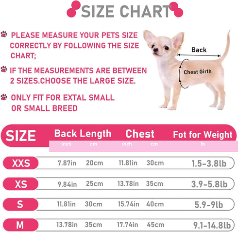 Kallfir's cutie 4 Pieces Dog Clothes for Small Dogs Girl Summer Spring Dog Shirts Cute Soft Chihuahua Yorkie Clothes Pet T-Shirt Breathable Puppy ...