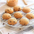 TeamFar Round Cooling Rack Set of 4, 7½ Inch Round Baking Steaming Roasting Rack Set Stainless Steel for Pot Air Fryer, Healthy & Mirror Finish, D...