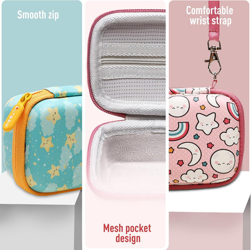 LTGEM Kids Camera Case for Seckton/Desuccus/PROGRACE/Rindol/GKTZ/Dylanto/OZMI/NINE CUBE Kids Camera Toys.Kids Digital Camera Carrying Storage Box ...