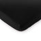 SheetWorld Fitted 100% Cotton Jersey Pack N Play Sheet Fits Graco 27 x 39, Solid Black, Made in USA...