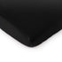 SheetWorld Fitted 100% Cotton Jersey Pack N Play Sheet Fits Graco 27 x 39, Solid Black, Made in USA...