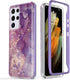 Esdot for Samsung Galaxy S21 Ultra Case,Military Grade Passing 21ft Drop Test,Rugged Cover with Fashion Designs for Women Girls,Protective Phone C...