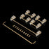 Keyboard Stabilizers Gold Plated PCB Screw-in Stabilizers 2u 6.25u 7u Mechanical Keyboard Stabilizers Mechanical Keyboard Accessories for 60/87 Ke...