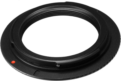 Neewer Aluminum Alloy Lens Mount Adapter for M42 Lens to Canon EOS Camera, Such as 1d/1ds, Mark II, III, 5D, Rebel xt, xti, T2i, and More - Black...
