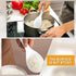 Vonty 2pcs ABS Non Stick Rice Paddle Spoon 7.8 Inch, White A...