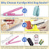 Mini Bag Sealer Machine Heat Sealer Kitchen Tool, Handheld Sealer Clip for Food Snack Storage, Sealing Machine for Color Street Nail Strips, Chip ...