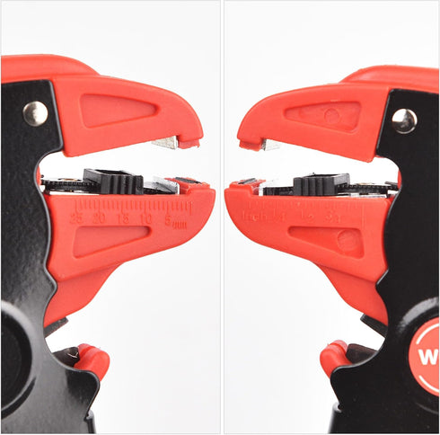 WGGE Automatic Wire Stripper and Cutter, 2 IN 1 Wire Stripper Tool, Adjustable 10-24 AWG Electrical Cable Wire Stripping Tool for Electronic and A...