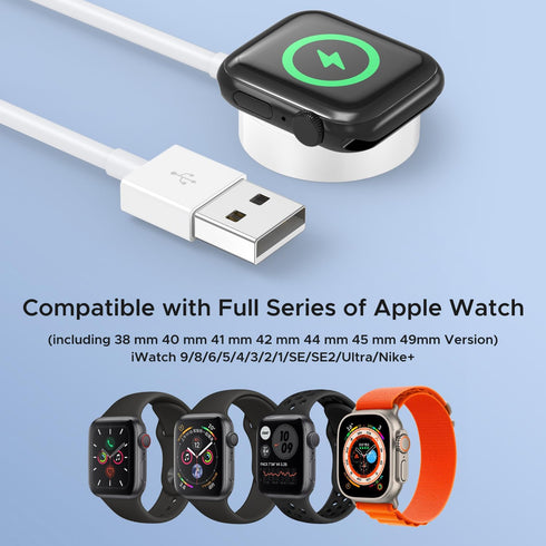 ?????????? ???????????????? for Apple Watch Charger, Magnetic Wireless iWatch Charger Fast Charging Cordless Travel Cable 3.3FT Compatible with iW...