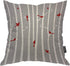 Moslion Throw Pillow Cover Birds in Birch 18x18 Inch Animal Trees Nature Red White Grey Square Pillow Case Cushion Cover for Home Car Decorative C...