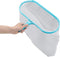 Pool Skimmer Net, Plastic Larger Capacity Pool Skimmer Professional Grade Deep Bag Pool Leaf Rake for Above Ground Inground Swimming Pools Fine Me...