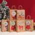 Small Christmas Stencils 4inch,Christmas Stencil Xmas Vintage Stencils Holiday Templates for Painting on Wood Slice...