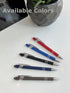 Pack of 5 Rubberized Comfort Soft Touch 2 in 1 Ballpoint Pen Capacitive Stylus Tip, Premium Metal Medium Point, Black Ink, Compatible with Most To...