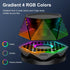 EGKimBa Magnetic Diamond Bluetooth Speaker, Small Wireless Speaker with Multi RGB Color Light Show, Portable Phone Stand for iPhone, Android, TWS ...