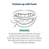 EverSmile FreshDent Denture and Partial Denture Cleaner + Teeth Whitening Spray and Foam– Travel Size Alternative to Cleaning Tablets That Elimina...