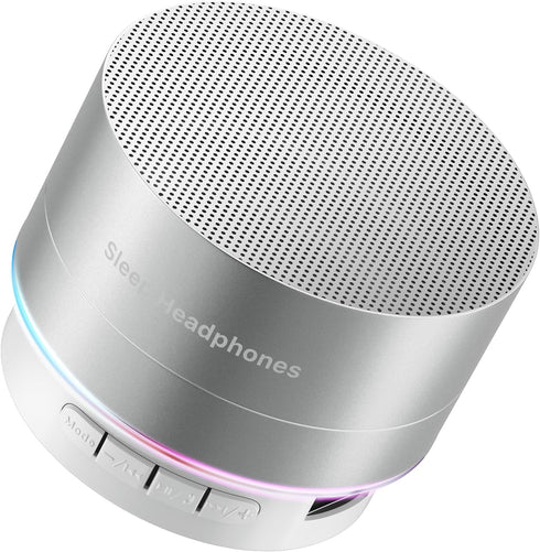 Small Wireless Speaker, Mini Portable Wireless Speaker, Mini Small Metal Speakers Wireless 5.2 for iPhone Android Home Outdoor, Birthday for Women...