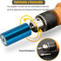 2 Sets Universal Wrench Socket Gifts for Men, 1/4 to 3/4 inch Universal Grip Ratchet Tool Sets with Power Drill Adapter, Best Unique Gadgets for M...