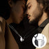 EIELO 4Pcs Couples Bracelet Necklace Set Matching His and Hers Promise Love Heart Pendant Necklace Bracelet for Couples Long Distance Relationship...