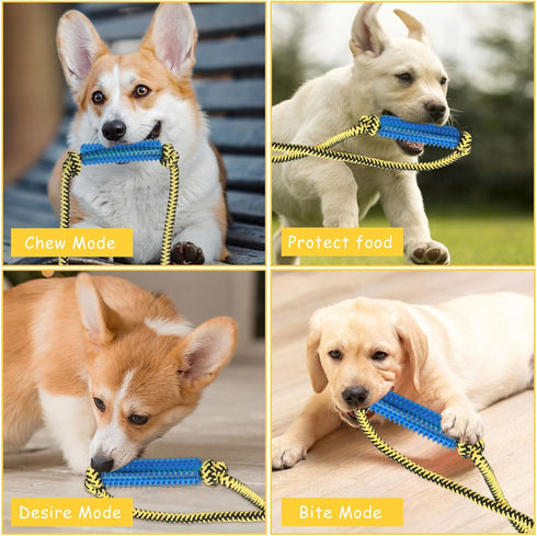 ChengFu Interactive Dog Toys, Crate Training Aids for Puppies, Puppy Teething Toys,Peanut Butter Dog Food Treat Dispenser Toys...