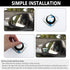 2PCS Car Blind Spot Mirror,360° Rotatable HD Wide Angle Convex Mirror for See Blind Area,Universal Car Accessories Frameless Blindspot Mirror for ...